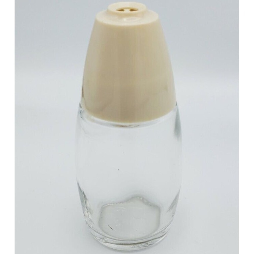 Vintage Gemco Ware the Pick One Toothpick Dispenser‎ Holder Almond Plastic Glass